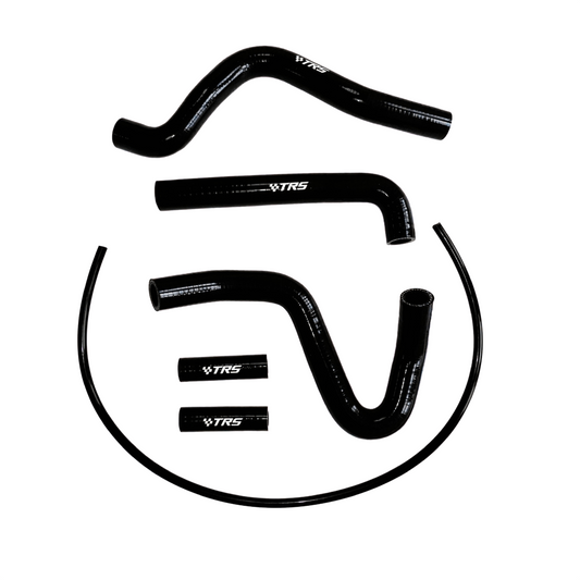 TRS Racing Silicone Radiator Hose Kit | Kawasaki KX250 1994–2002 | Black | 2-Ply 3.5mm