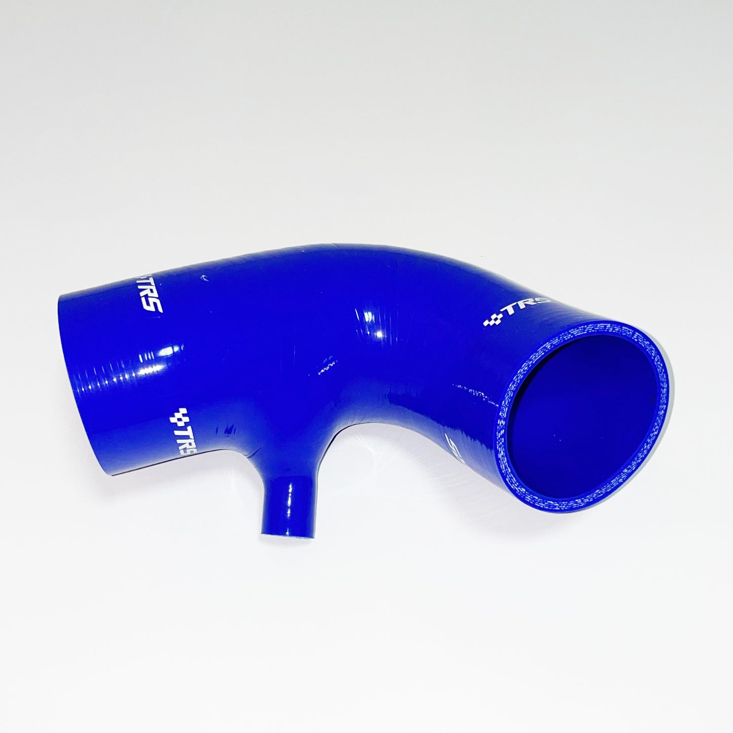 TRS Silicone Air Filter Upper Intake Duct Hose Compatible With Mini Cooper S R52 R53 02-08 (Blue)