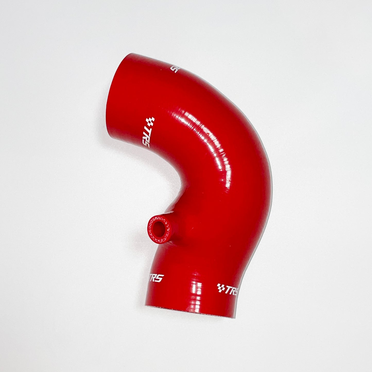 TRS Silicone Air Filter Upper Intake Duct Hose Compatible With Mini Cooper S R52 R53 02-08 (Red)