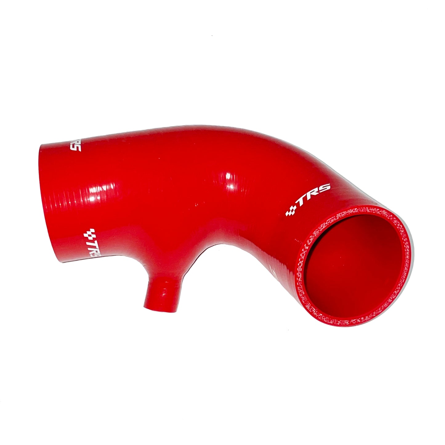TRS Racing Silicone Upper Intake Air Duct Hose 13721491743 Fit Mini Cooper S R52 R53 02-08 (Red)