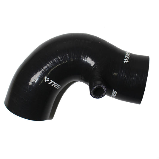 TRS Silicone Air Filter Upper Intake Duct Hose Compatible With Mini Cooper S R52 R53 02-08 (Black)