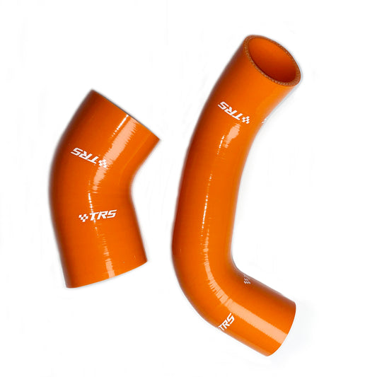 Tuyaux d'admission d'air en silicone TRS pour Ford Focus RS MK2 (orange)