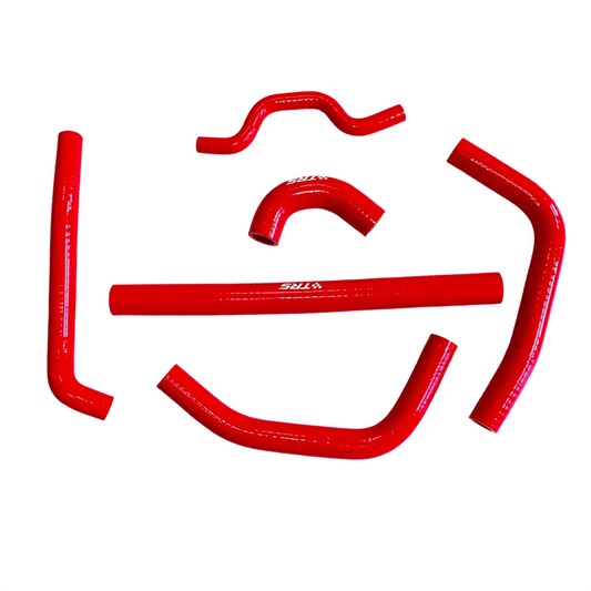 TRS Racing Silicone Radiator Hose Kit | Kawasaki KX250F KXF250 2009–2016 | Red | 2-Ply 3.5mm