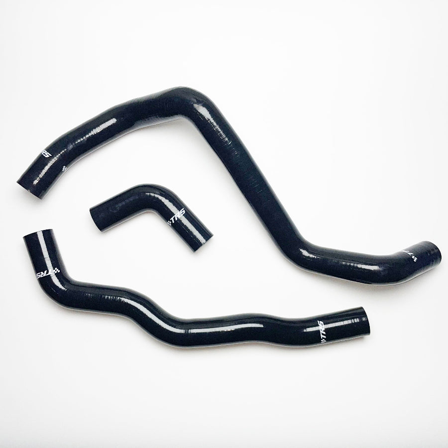 TRS Silicone Radiator Coolant Hose for Honda FIT Jazz GD1 GD3 L13 L15 2004-2008 (Black)