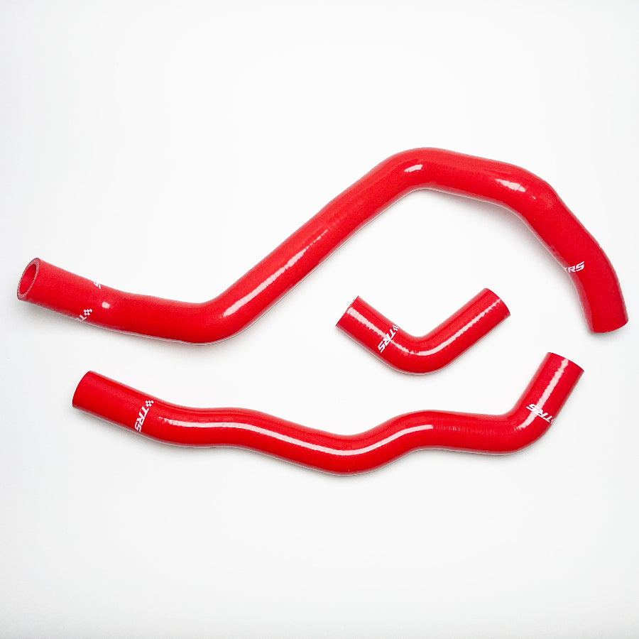 TRS Silicone Radiator Coolant Hose for Honda FIT Jazz GD1 GD3 L13 L15 2004-2008 (Red)
