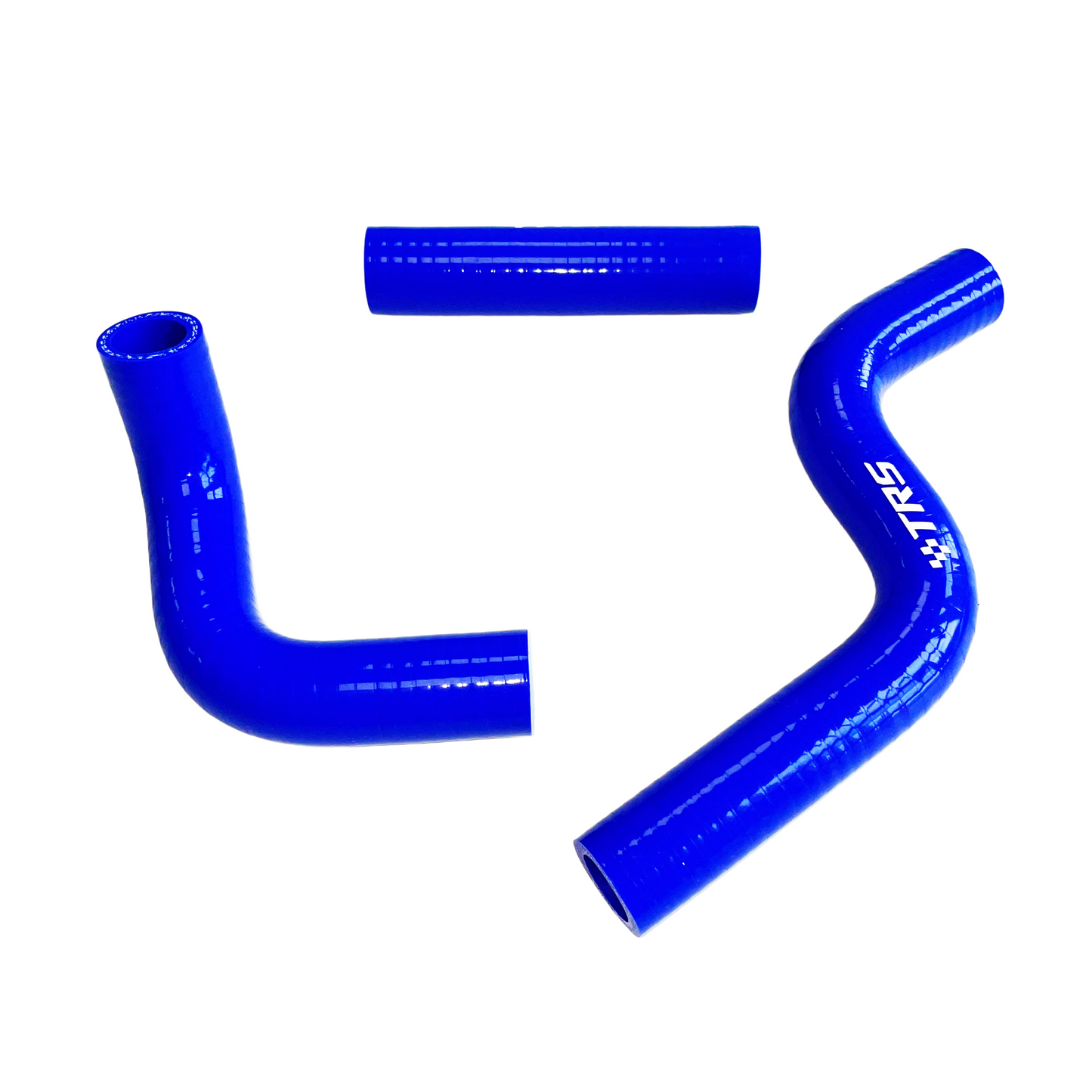 Manguera de silicona para radiador de motocicleta TRS para Kawasaki KX80, KX85 y KX100 (1998-2009, azul)