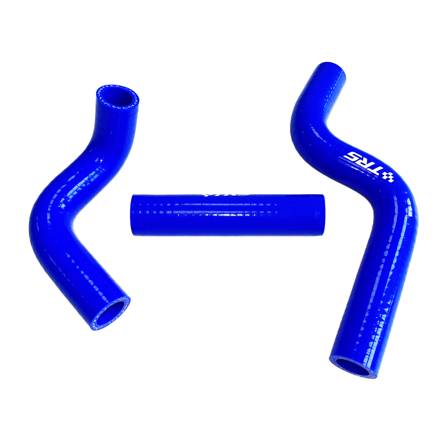 Manguera de silicona para radiador de motocicleta TRS para Kawasaki KX80, KX85 y KX100 (1998-2009, azul)
