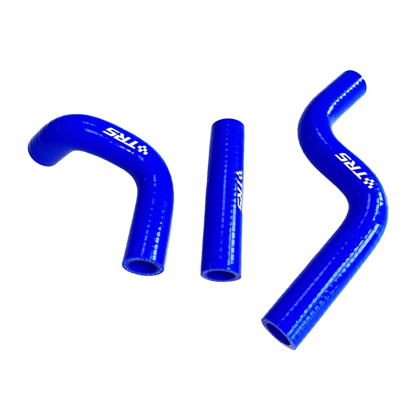 Manguera de silicona para radiador de motocicleta TRS para Kawasaki KX80, KX85 y KX100 (1998-2009, azul)
