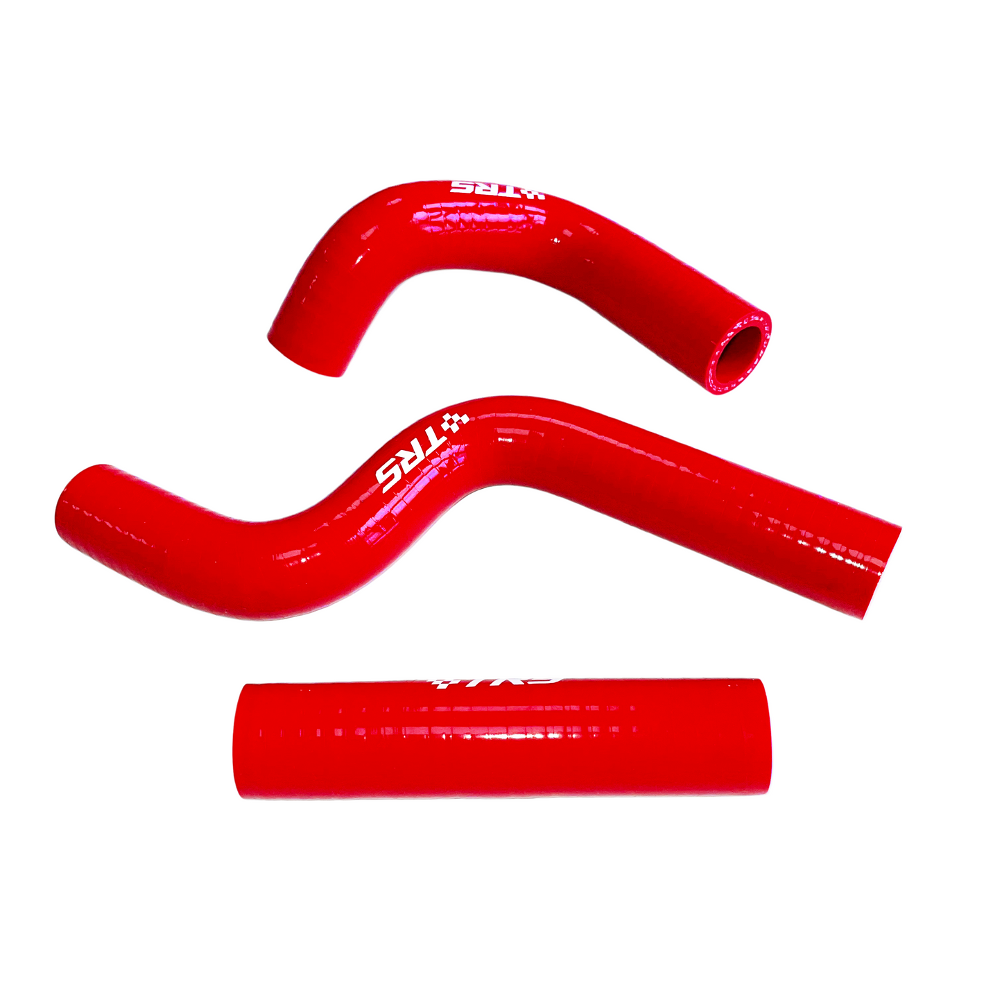 Manguera de silicona para radiador de motocicleta TRS para Kawasaki KX80, KX85 y KX100 (1998-2009) (roja)