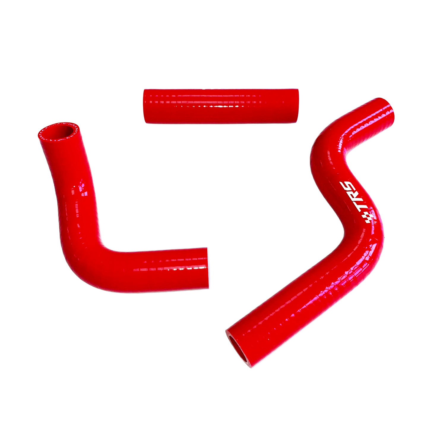 Manguera de silicona para radiador de motocicleta TRS para Kawasaki KX80, KX85 y KX100 (1998-2009) (roja)