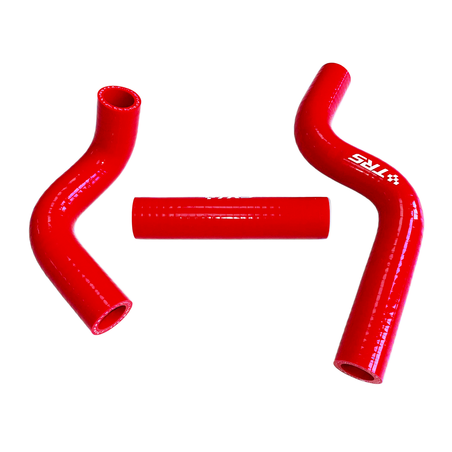 Manguera de silicona para radiador de motocicleta TRS para Kawasaki KX80, KX85 y KX100 (1998-2009) (roja)