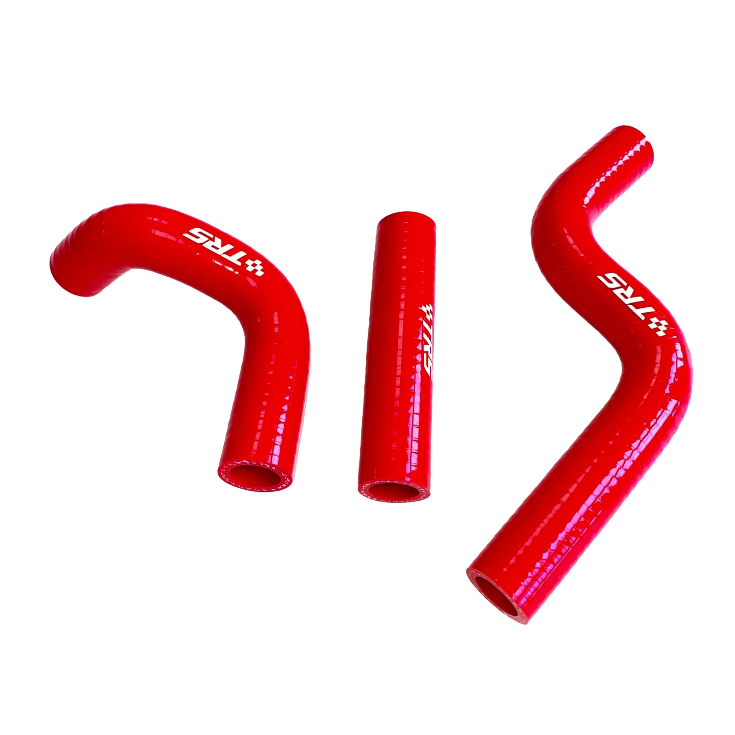 Manguera de silicona para radiador de motocicleta TRS para Kawasaki KX80, KX85 y KX100 (1998-2009) (roja)