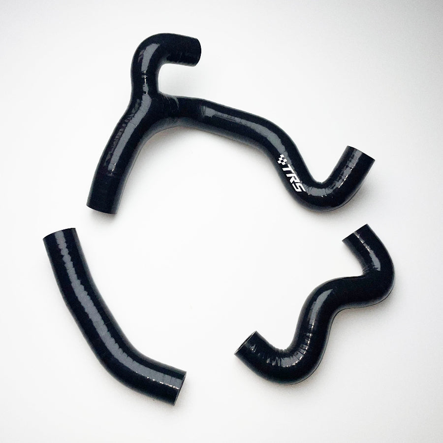 TRS Silicone Radiator Hose Kit for KTM 50sx 2012-2017 (Black)