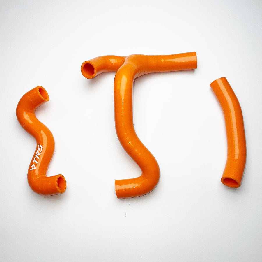 TRS Silicone Radiator Hose Kit for KTM 50sx 2012-2017 (Orange)