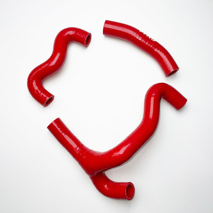 TRS Silicone Radiator Hose Kit for KTM 50sx 2012-2017 (Red)