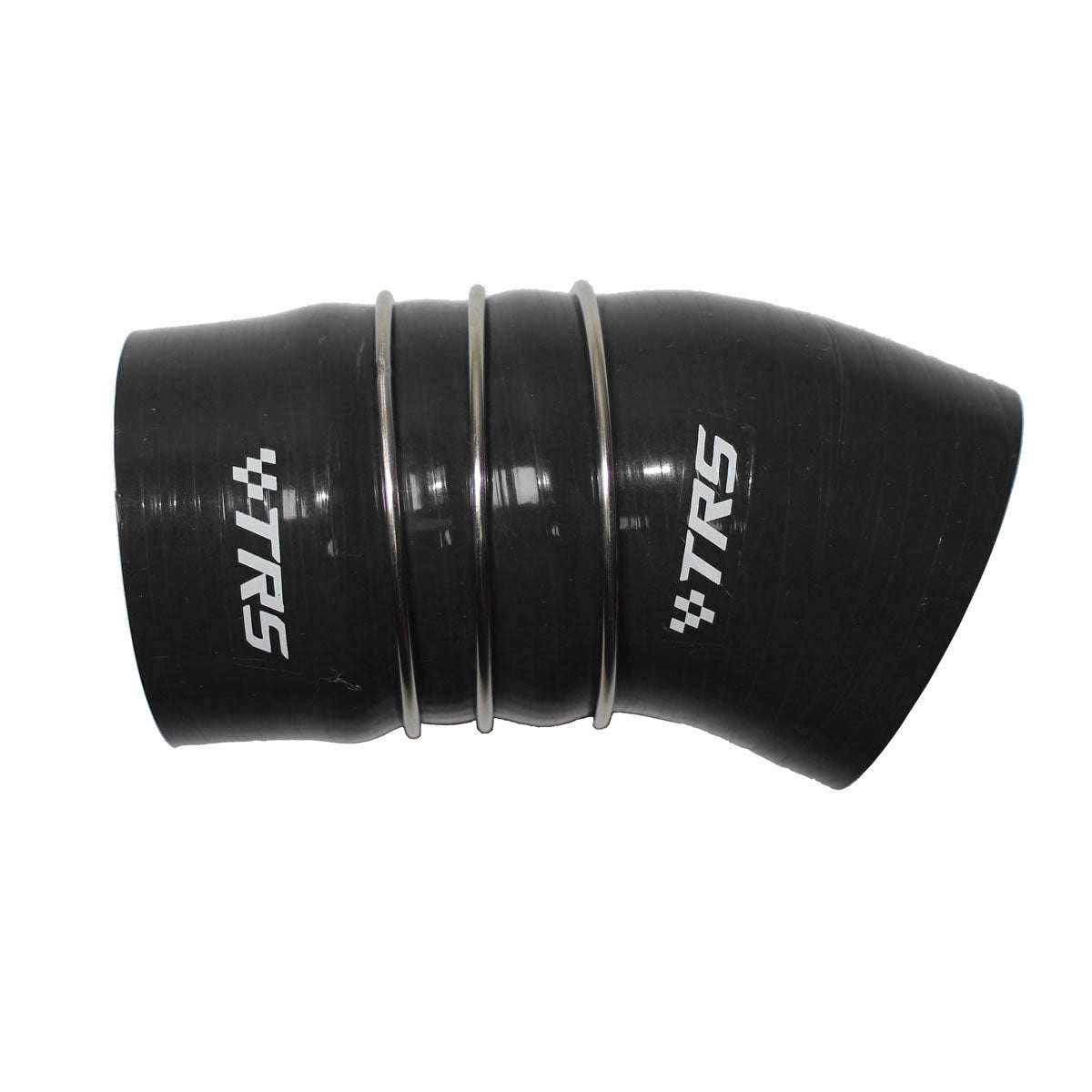 TRS Stainless steel reinforcement Silicone intercooler Boost Hose for BMW 335D E90 E91 E92 E93 (Black)