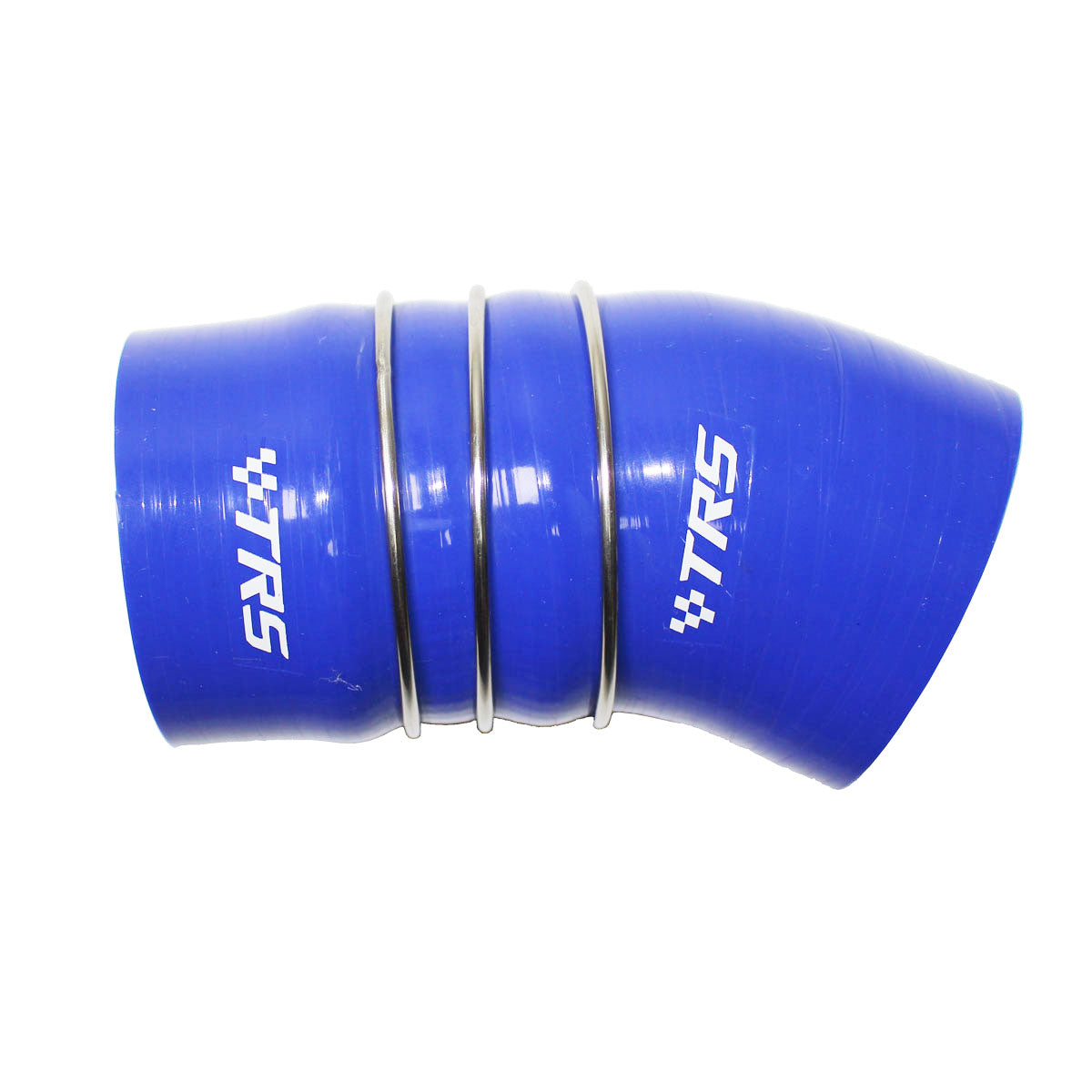 TRS Stainless steel reinforcement Silicone intercooler Boost Hose for BMW 335D E90 E91 E92 E93 (Blue)