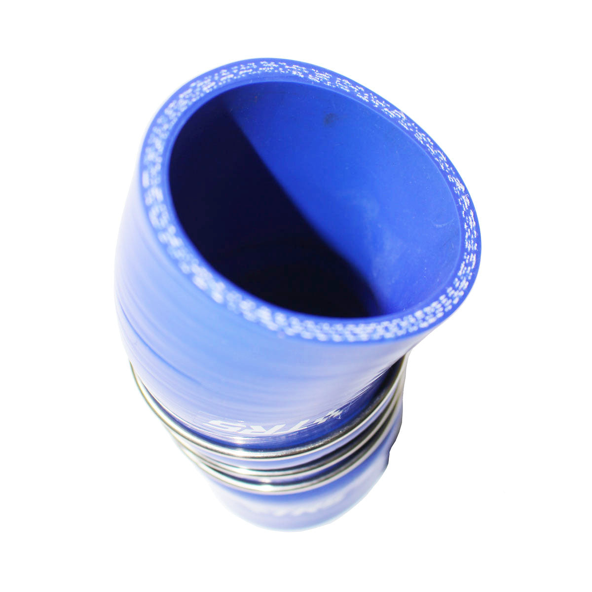 TRS Stainless steel reinforcement Silicone intercooler Boost Hose for BMW 335D E90 E91 E92 E93 (Blue)