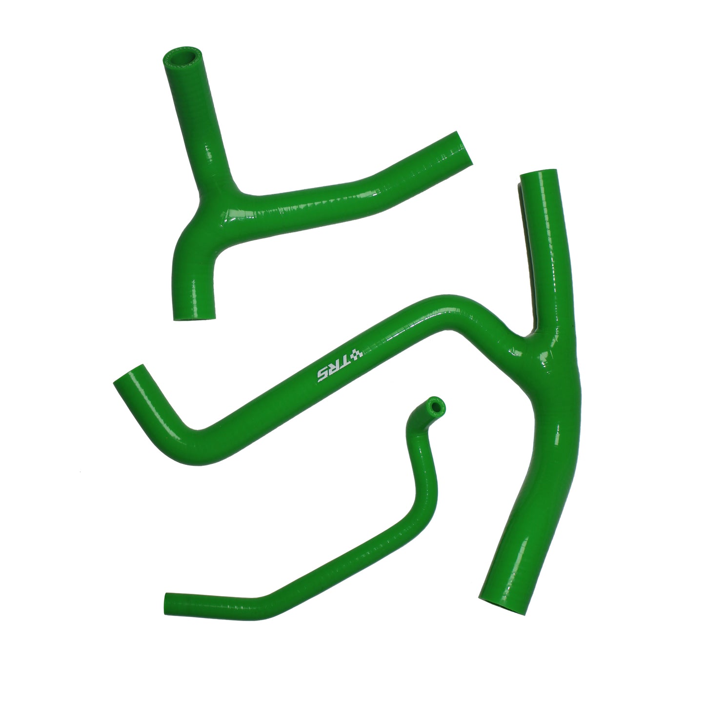 TRS Silicone Radiator Hose Kit for Kawasaki KXF450 KX450F 2009 2010 2011 (Green)