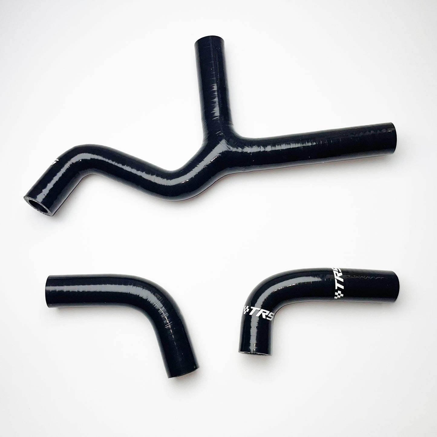 TRS Silicone Radiator Hose for KTM 400 450 525 EXC SX MXC 03-07 (Black)