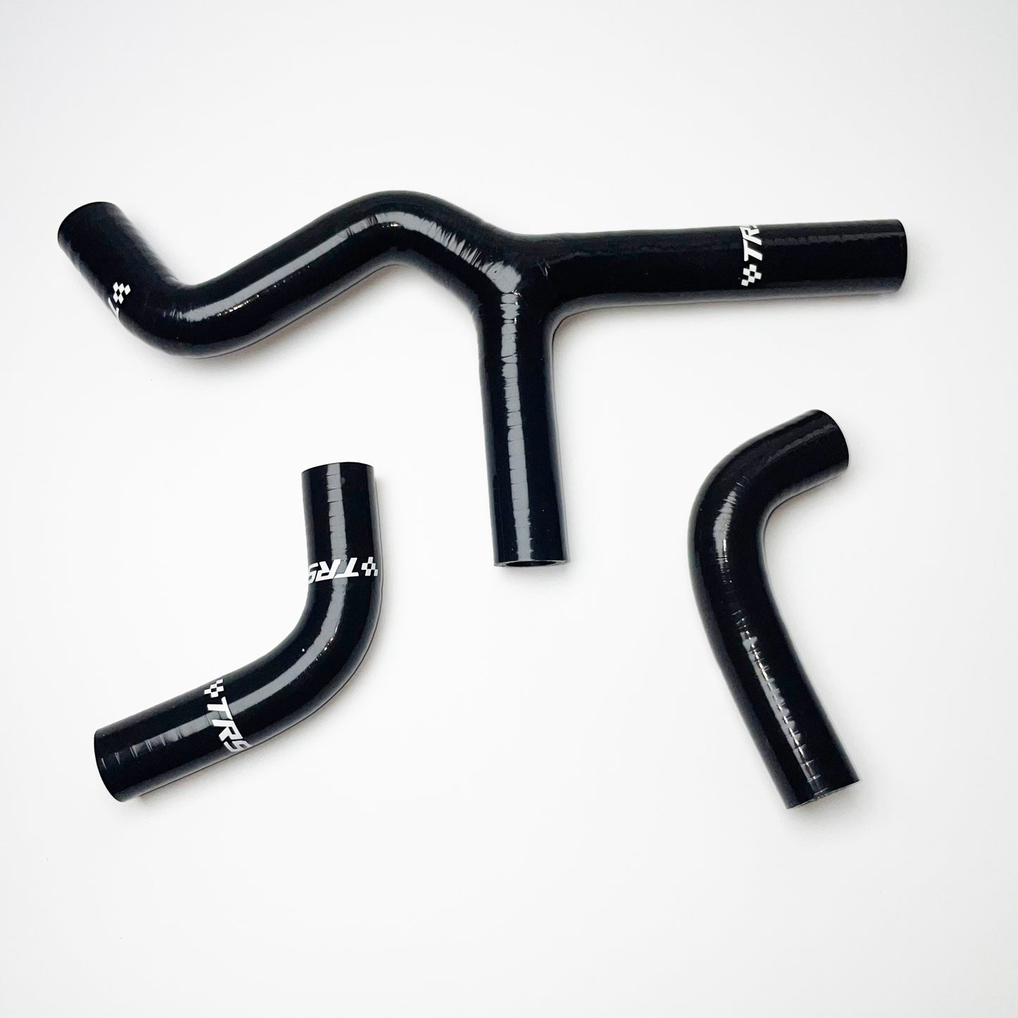 TRS Silicone Radiator Hose for KTM 400 450 525 EXC SX MXC 03-07 (Black)