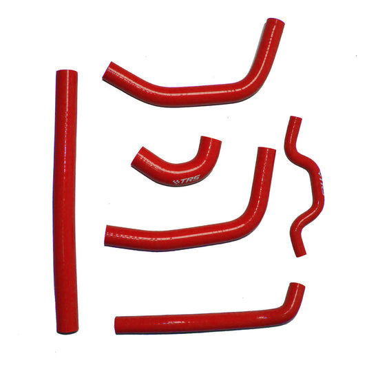 TRS Silicone Coolant Radiator Hose for Kawasaki KX250F KXF250 2009-2016 (Red)