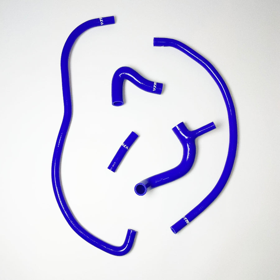 TRS Silicone Radiator Heater Hose kit for Austin Rover Mini Cooper S 1275 GT 60-90 (Blue)