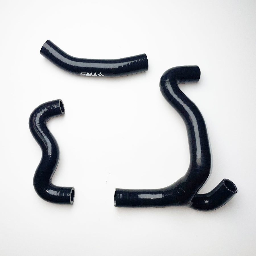TRS Silicone Radiator Hose Kit for KTM 50sx 2012-2017 (Black)