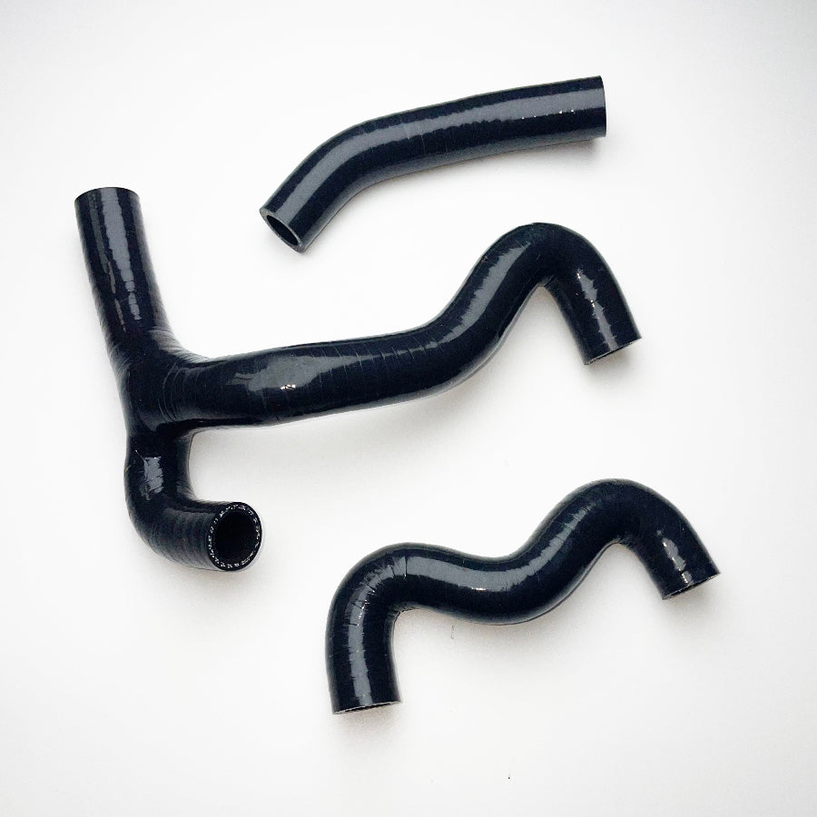 TRS Silicone Radiator Hose Kit for KTM 50sx 2012-2017 (Black)