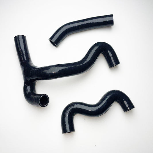 TRS Silicone Radiator Hose Kit for KTM 50sx 2012-2017 (Black)