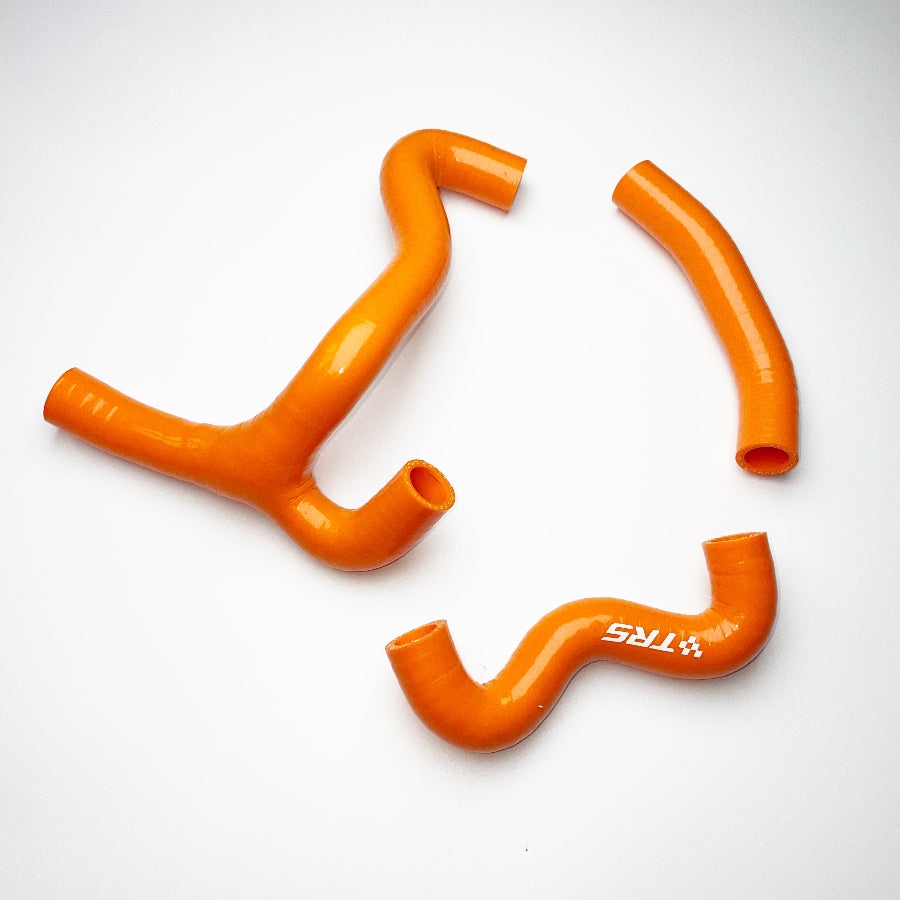 TRS Silicone Radiator Hose Kit for KTM 50sx 2012-2017 (Orange)