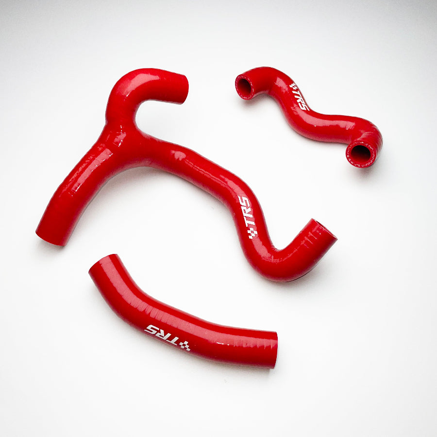TRS Silicone Radiator Hose Kit for KTM 50sx 2012-2017 (Red)