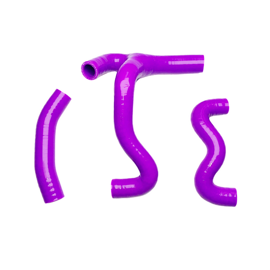 TRS Racing Silicone Radiator Hose Kit | KTM 50SX 2012–2017 | Purple | 2-Ply 4mm