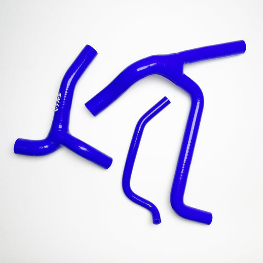 TRS Silicone Radiator Hose Kit for Kawasaki KXF450 KX450F 2009 2010 2011 (Blue)
