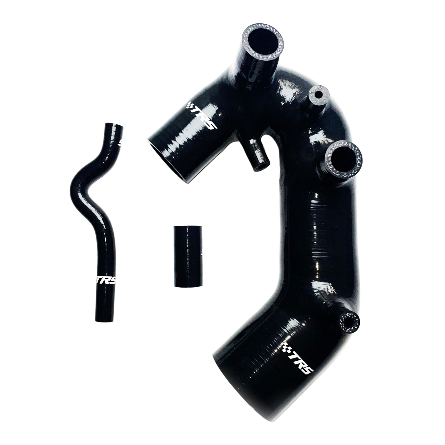 Kits de mangueras de admisión de aire de inducción de silicona TRS Turbo compatibles con Audi A4 Passat B6 1.8T (negro)