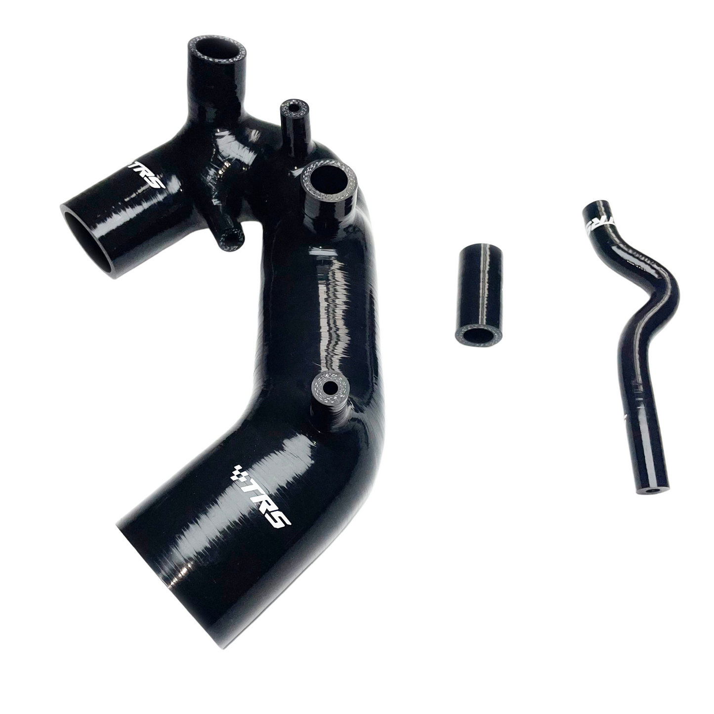 Kits de mangueras de admisión de aire de inducción de silicona TRS Turbo compatibles con Audi A4 Passat B6 1.8T (negro)