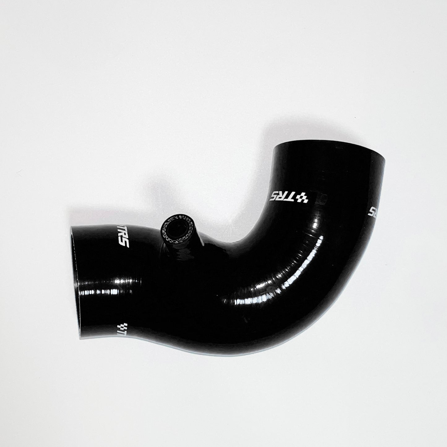 TRS Silicone Air Filter Upper Intake Duct Hose Compatible With Mini Cooper S R52 R53 02-08 (Black)