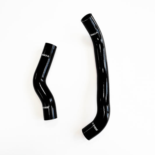 TRS Silicone Radiator Coolant Hose Compatible with Mazda RX7 FC 13B S4 S5 86-91 (Black)