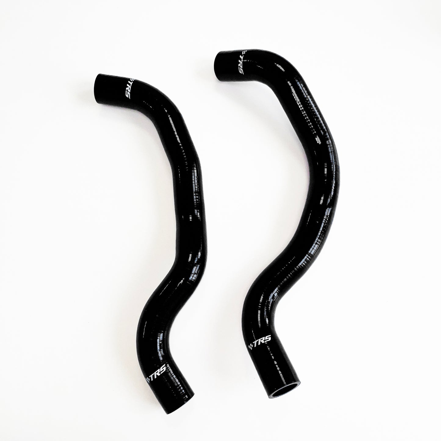 TRS Silicone Radiator Hose Kit for Honda Accord Euro-R Acura TSX CL7 K20A 02-08 (Black)