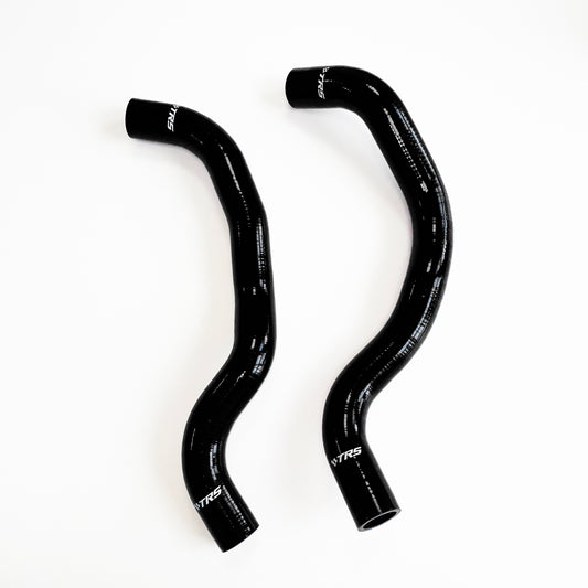 TRS Silicone Radiator Hose Kit for Honda Accord Euro-R Acura TSX CL7 K20A 02-08 (Black)