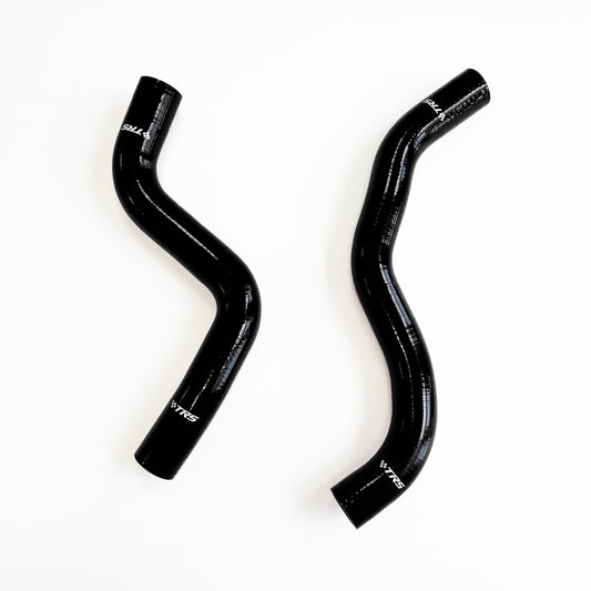 TRS Radiator Coolant Silicone Hose Kit For Mitsubishi Lancer EVO 9 CT9A 4G63 2005-2006 (Black)