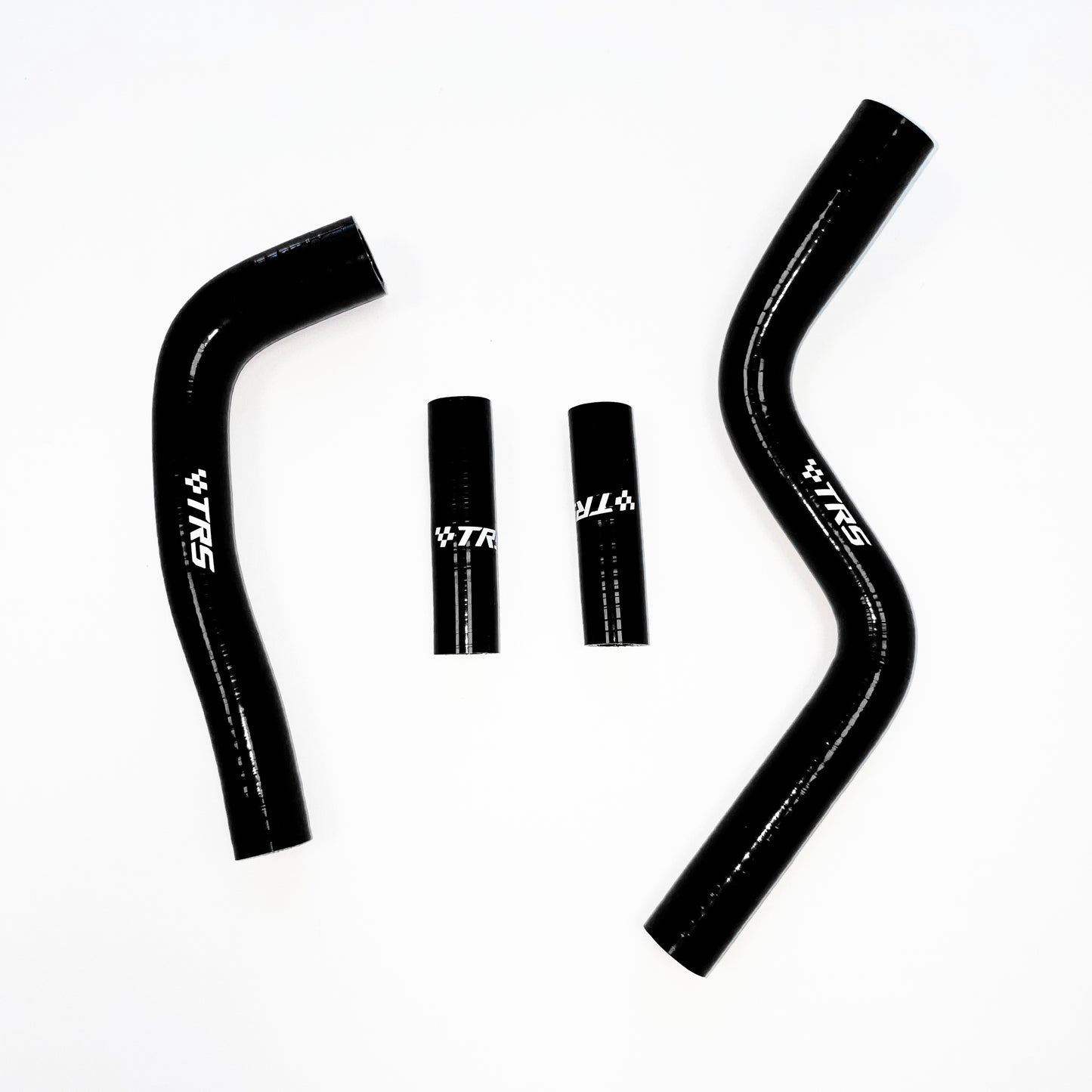 TRS Silicone Radiator Hose KIT for Yamaha YZ125 2002-2022 (Black)