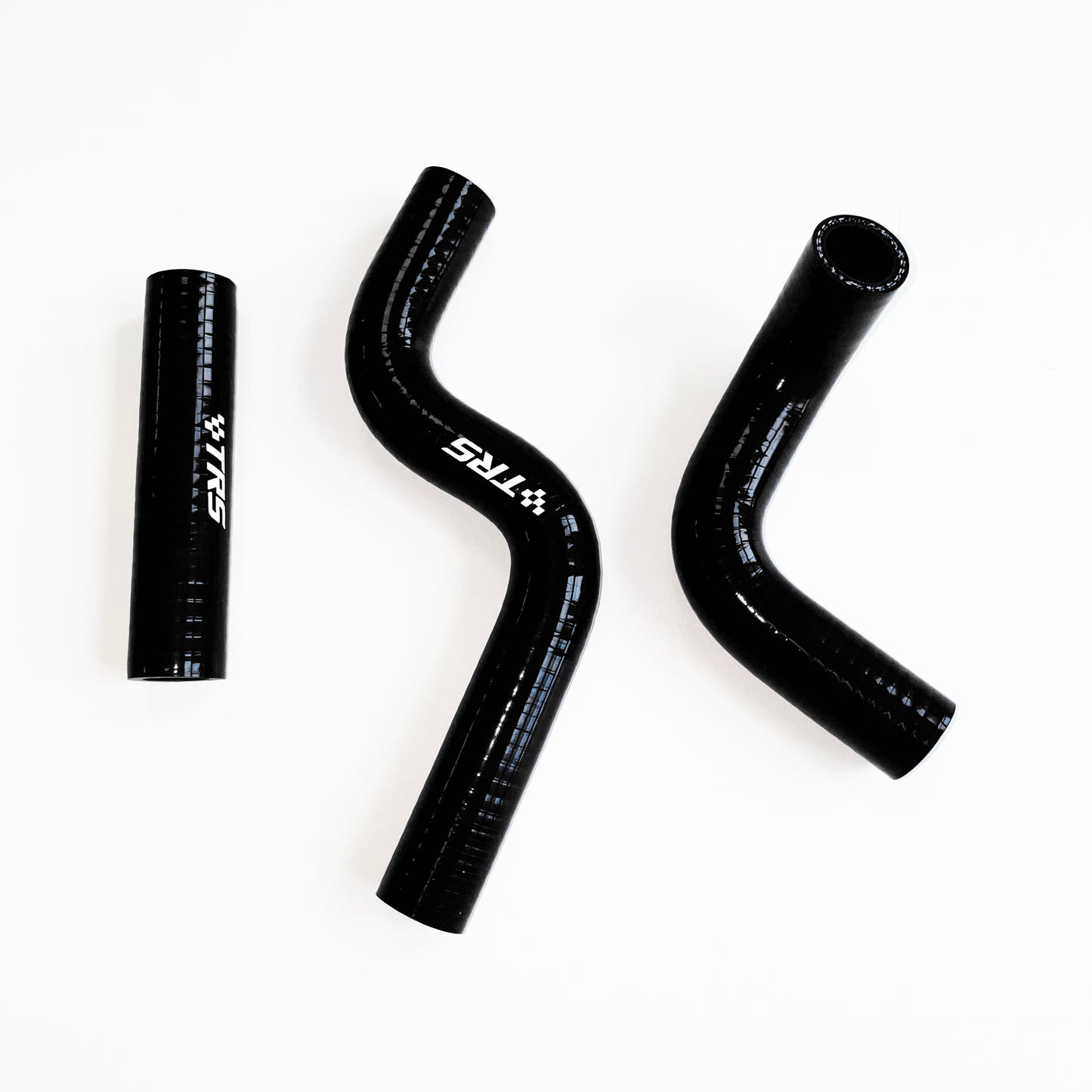 TRS Motorcycle Silicone Radiator Hose for Kawasaki KX80 KX85 KX100 1998-2009 (Black)