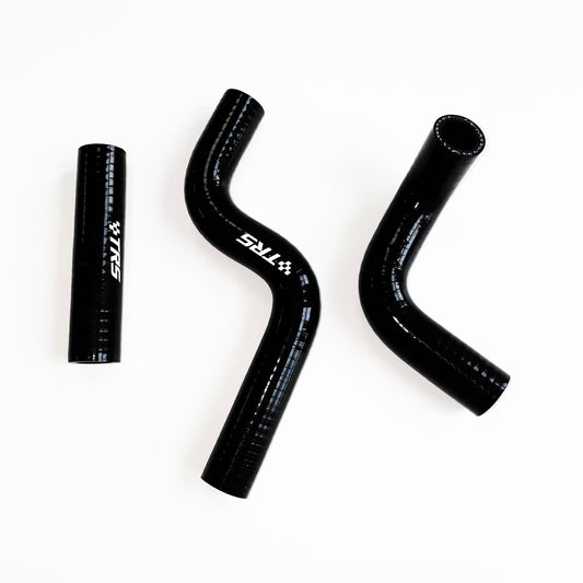 TRS Motorcycle Silicone Radiator Hose for Kawasaki KX80 KX85 KX100 1998-2009 (Black)