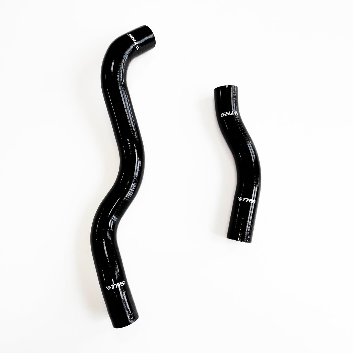TRS Silicone Radiator Heater Hose Kit Fit for Mitsubishi Lancer Evolution EVO 1-3 CD9A CE9A 4G63 92-96 (Black)