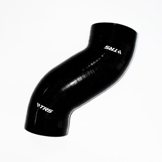 TRS Silicone Throttle Body Hose Compatible with Subaru WRX GC8 2008-2014 (Black)