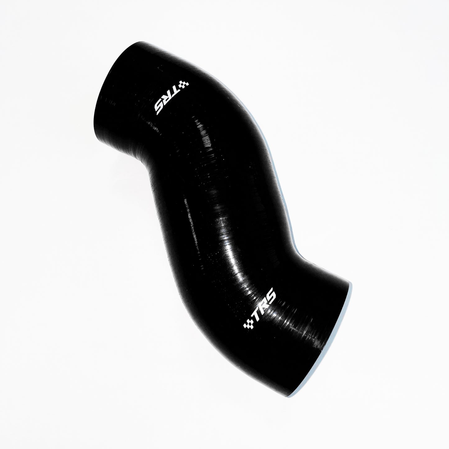 TRS Silicone Throttle Body Hose Compatible with Subaru WRX GC8 2008-2014 (Black)