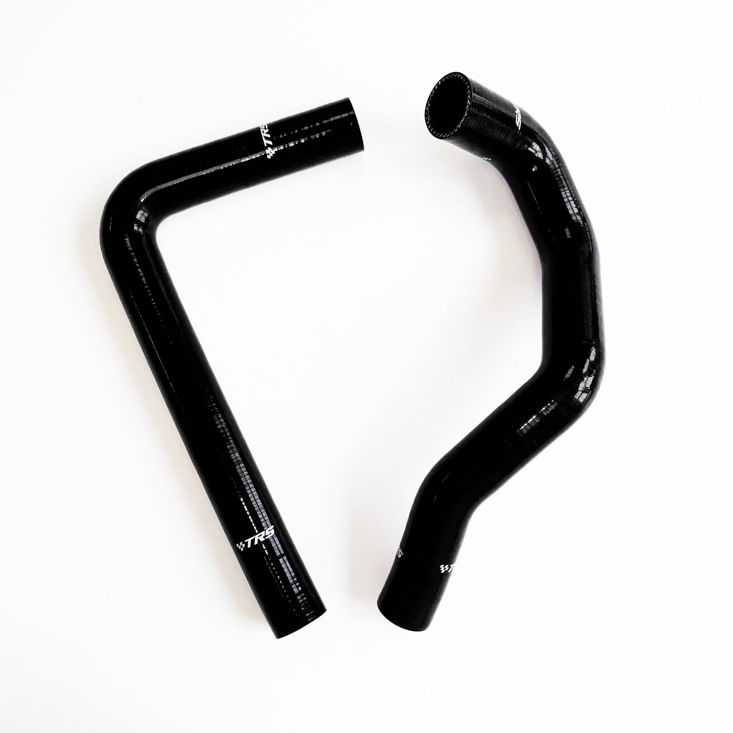 TRS Silicone coolant Radiator Hose for Toyota Supra JZA80 2JZ-GTE Turbo Non VVTI 1993-1998 (Black)