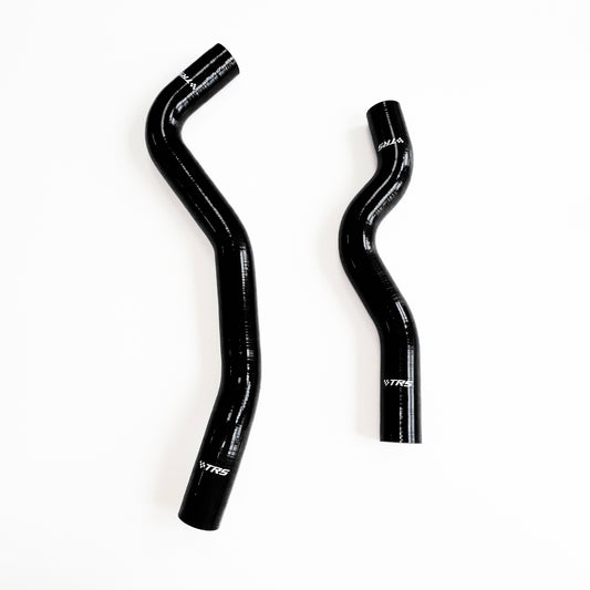 TRS Radiator Coolant Silicone Hose Kit For Mitsubishi Lancer EVO 4 5 CN9A CP9A 4G63 1996-1999 (Black)