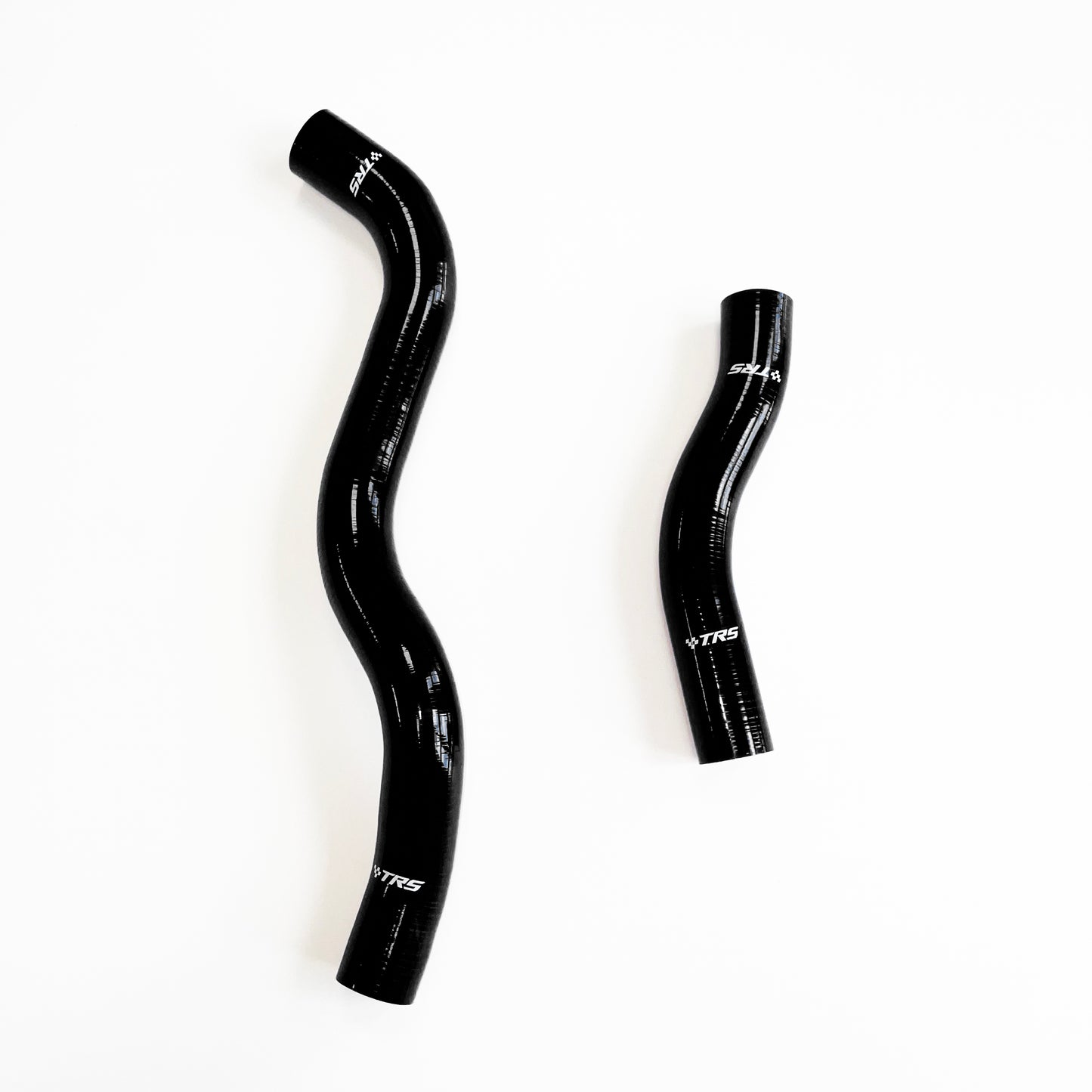 TRS Silicone Radiator Heater Hose Kit Fit for Mitsubishi Lancer Evolution EVO 1-3 CD9A CE9A 4G63 92-96 (Black)